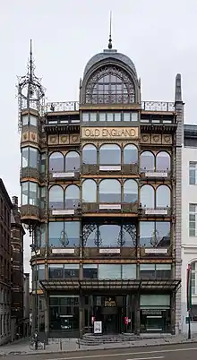 Former Old England department store by Paul Saintenoy (1898–99)