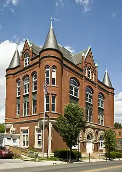 Federal Court House and Post Office, Martinsburg, WV (1892–1895).