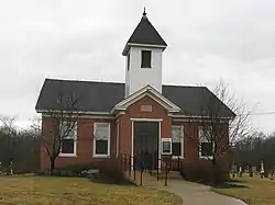 Old Franklin United Brethren Church, a historic site in the township