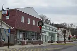 Old Virginia Avenue in the commercial district