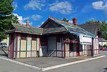 Efforts to restore original station building