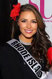 Miss Universe 2012 Olivia Culpo, Rhode Island.