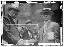 James and Justus Goebel at the 1912 Democratic National Convention