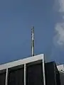 Close up of the antenna on One Biscayne Tower