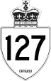 Highway 127 marker