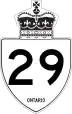 Highway 29 marker