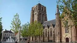 Market square in Oosterhout