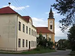 Primary school and the Church of Charles Borromeo