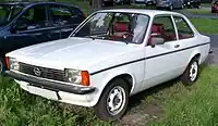 Opel Kadett C 2 door "Limousine" (post-1977 facelift)