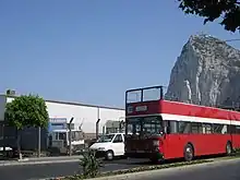 Image 34Calypso Transport open top bus on discontinued route 10 (from Transport in Gibraltar)