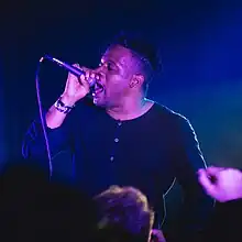 Open Mike Eagle performing in 2017