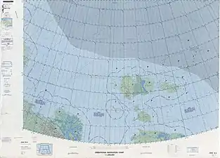 Map including the De Long Islands (DMA, comp. 1968, rev. 1975)