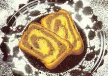 Orahnjača variation of nut roll