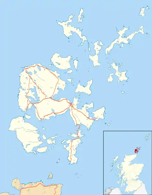 Dounby Click Mill is located in Orkney Islands