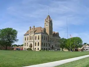 Osborne County Courthouse in Osborne (2012)