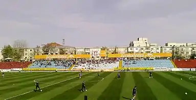 Oțelul StadiumSecond Stand