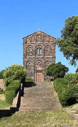 The church of San Nicola, Ottana