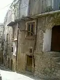 View of a street in the old town