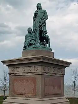 Indian Alarm (1884) at Lincoln Park in Chicago, Illinois