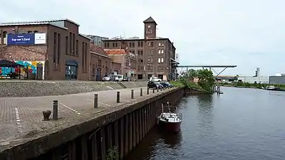 Quay of the Dieze near Tramkade