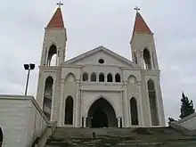 Our Lady of the Star Maronite Catholic Church under construction, November 2006