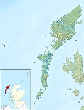 Rainish Eilean Mòr is located in Outer Hebrides