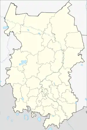 Novovarshavka is located in Omsk Oblast