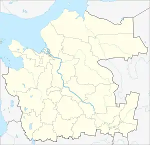 Pustynya is located in Arkhangelsk Oblast