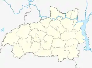 Yuzha is located in Ivanovo Oblast