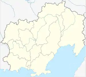 Kholodny is located in Magadan Oblast