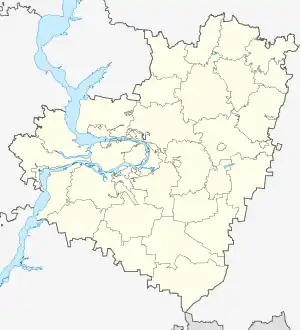 Osinki is located in Samara Oblast