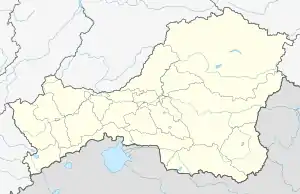 Kungurtug is located in Tuva Republic