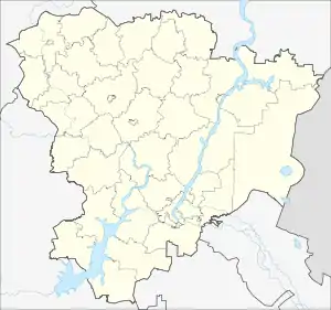 Studyonovka is located in Volgograd Oblast