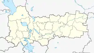 Pristan Isady is located in Vologda Oblast