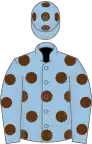 Light Blue, Brown spots