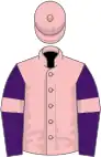 Pink, purple sleeves, pink armlets