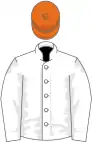 Mr J R Fluor; White, orange stars, white sleeves, orange cap edit SVG ORANGE STARS ON BODY please