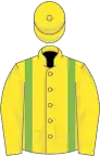 Yellow, light green braces