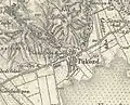 The map of Pákozd from the 3rd Military Mapping Survey of Austria Empire [de].