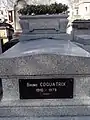 Tomb of Bruno Coquatrix, Père Lachaise Cemetery.