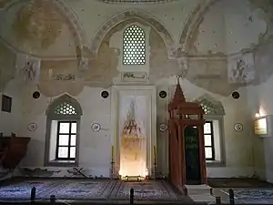 Interior of Yakovalı Hasan Pasha Mosque