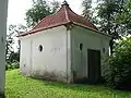 Ebba-Margaretha Stenbock's burial chapel in the churchyard.