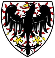 Image 67The coat of arms of the Přemyslid dynasty (until 1253–1262) (from Bohemia)