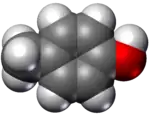 3D model of p-cresol