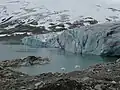 View of the glacier