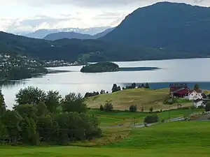 View of Hafslo (looking south)