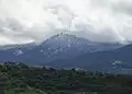 Mt. Umunhum is occasionally dusted with snow