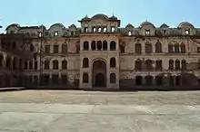 The main gate of the Qila Mubarak