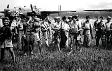 Filipino guerrillas secured airstrips for U.S. planes on Mindanao.