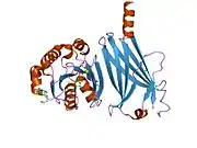 1ksh: Complex of Arl2 and PDE delta, Crystal Form 2 (native)